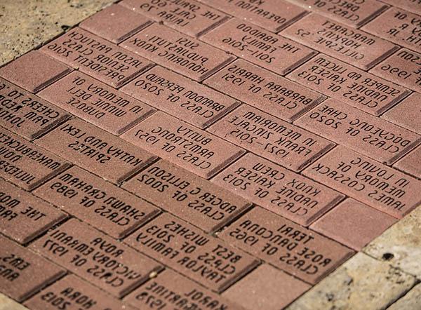 Engraved Bricks