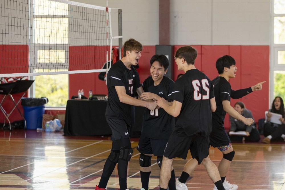 Knox Boys Volleyball Action Photo